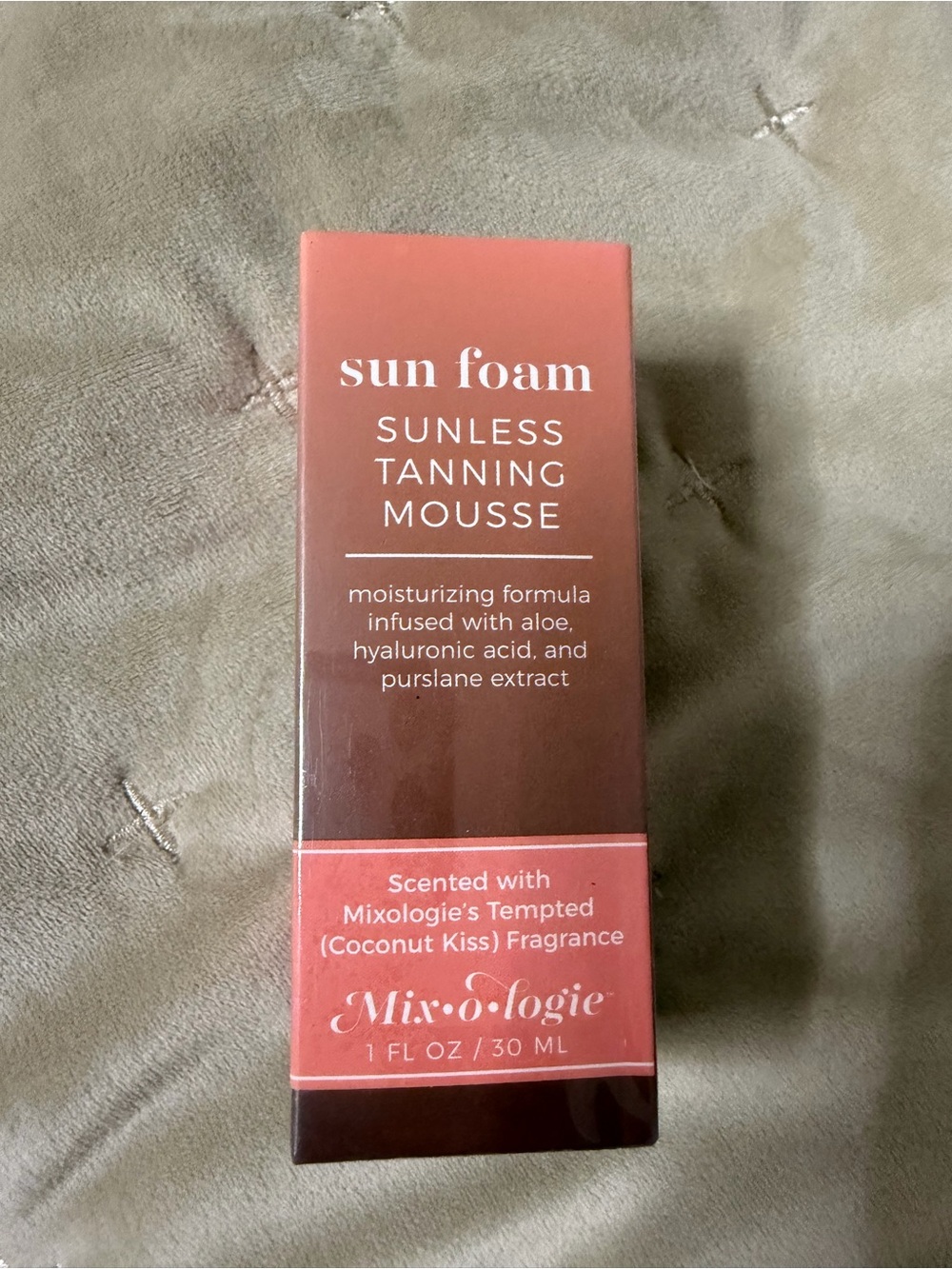 Mixologie Sun Foam Sunless Tanning Mousse - Coral and Brown